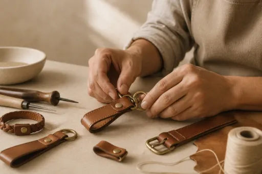Creación de Accesorios en Cuero